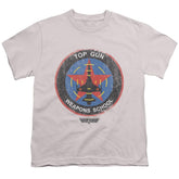 Top Gun Flight School Logo Youth 18/1 100% Cotton Short-Sleeve T-Shirt